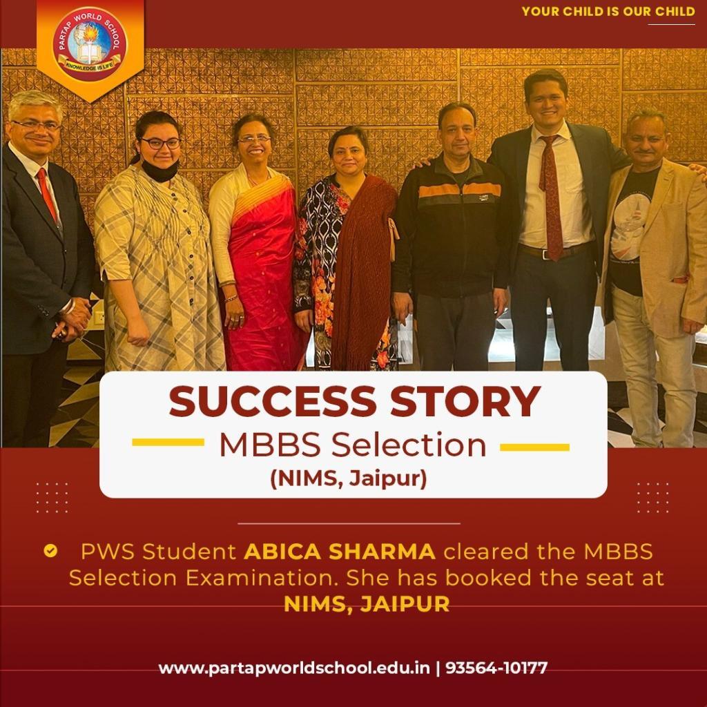 Abica Sharma MBBS Examination